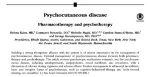 Psychocutaneous Disease - Pharmacotherapy & Psychotherapy